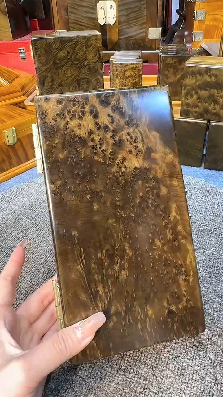 【闪购商品】乌木类成套家具阴沉乌木首饰盒Y3