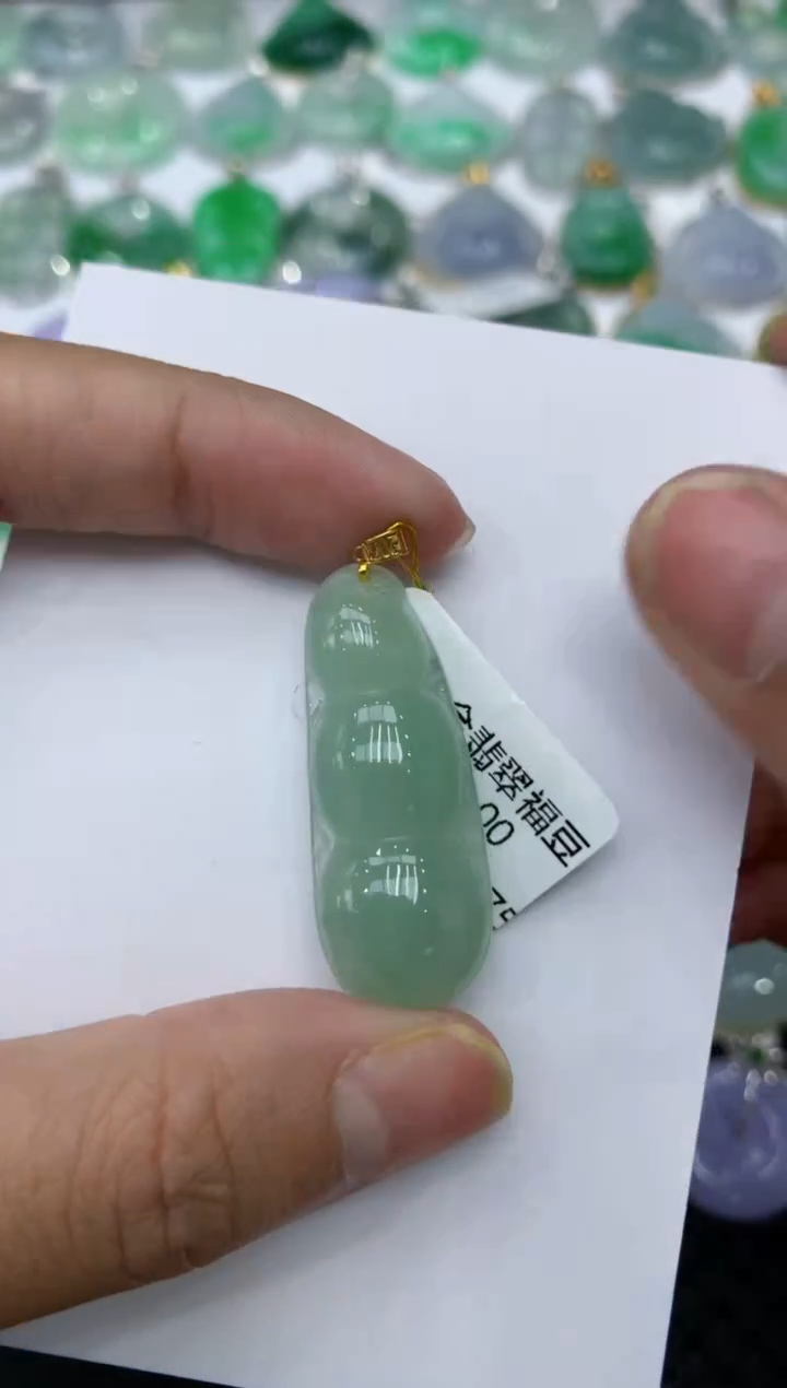 【闪购商品】翡翠颈饰18K金镶嵌111111111111