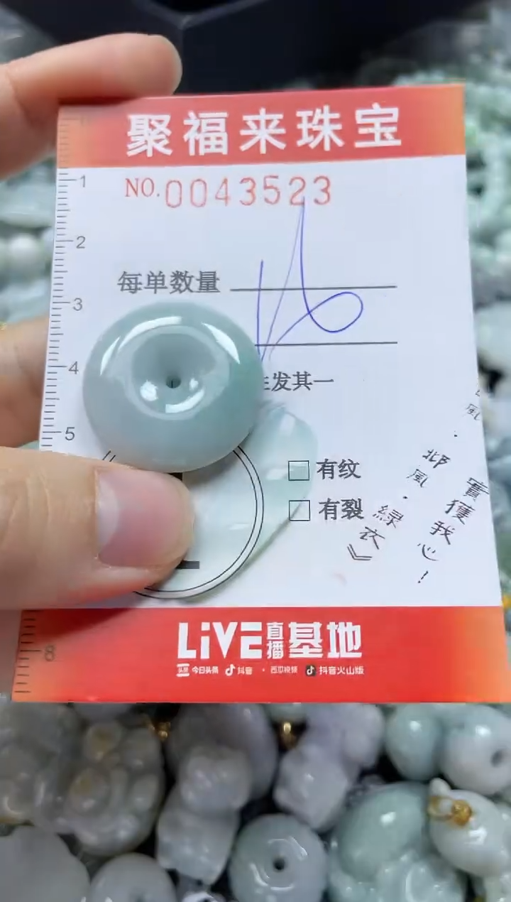 【闪购商品】翡翠颈饰未镶嵌闪购0043523