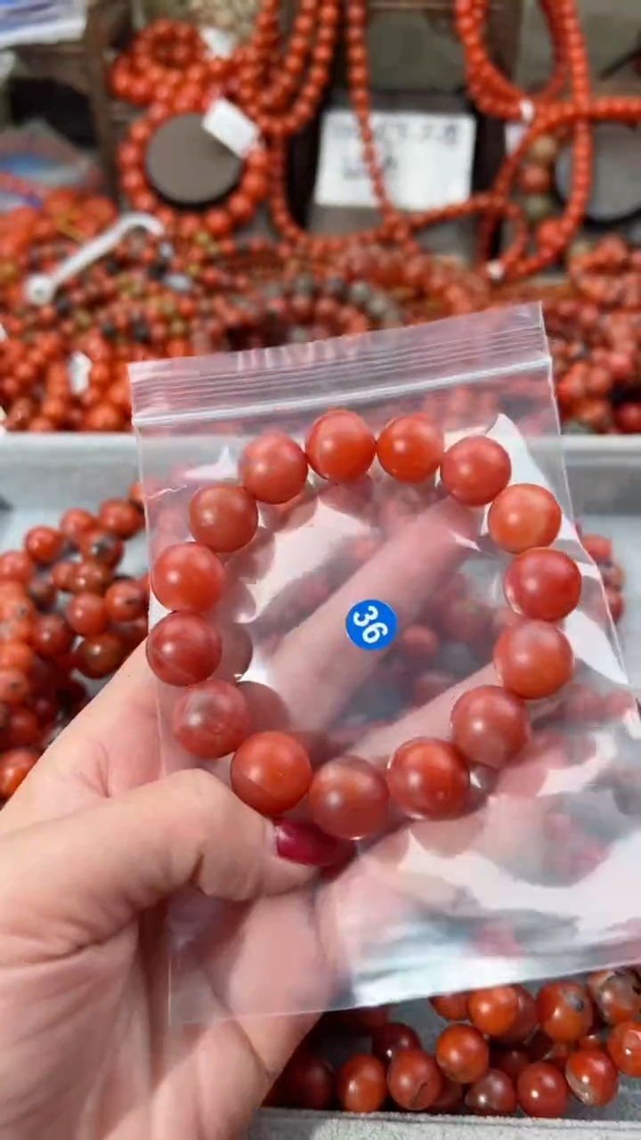 【闪购商品】南红玛瑙手串未镶嵌14