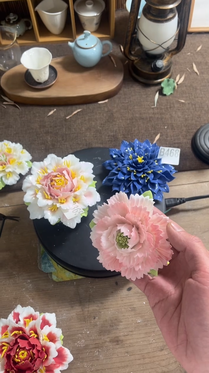 【闪购商品】陶瓷陶瓷花-B468