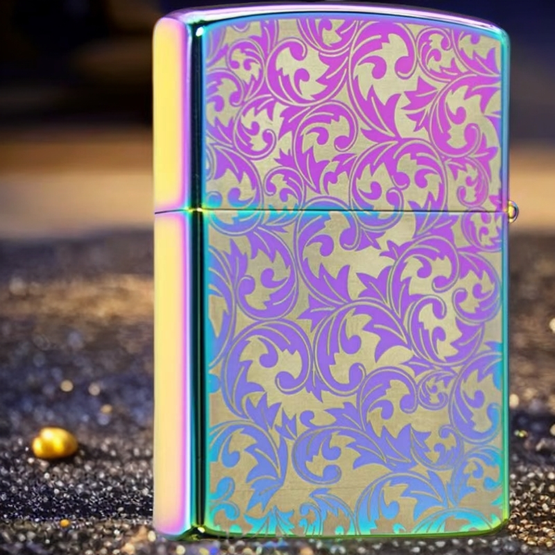 限量幻彩  唐草花防风打火机（配官方礼盒）