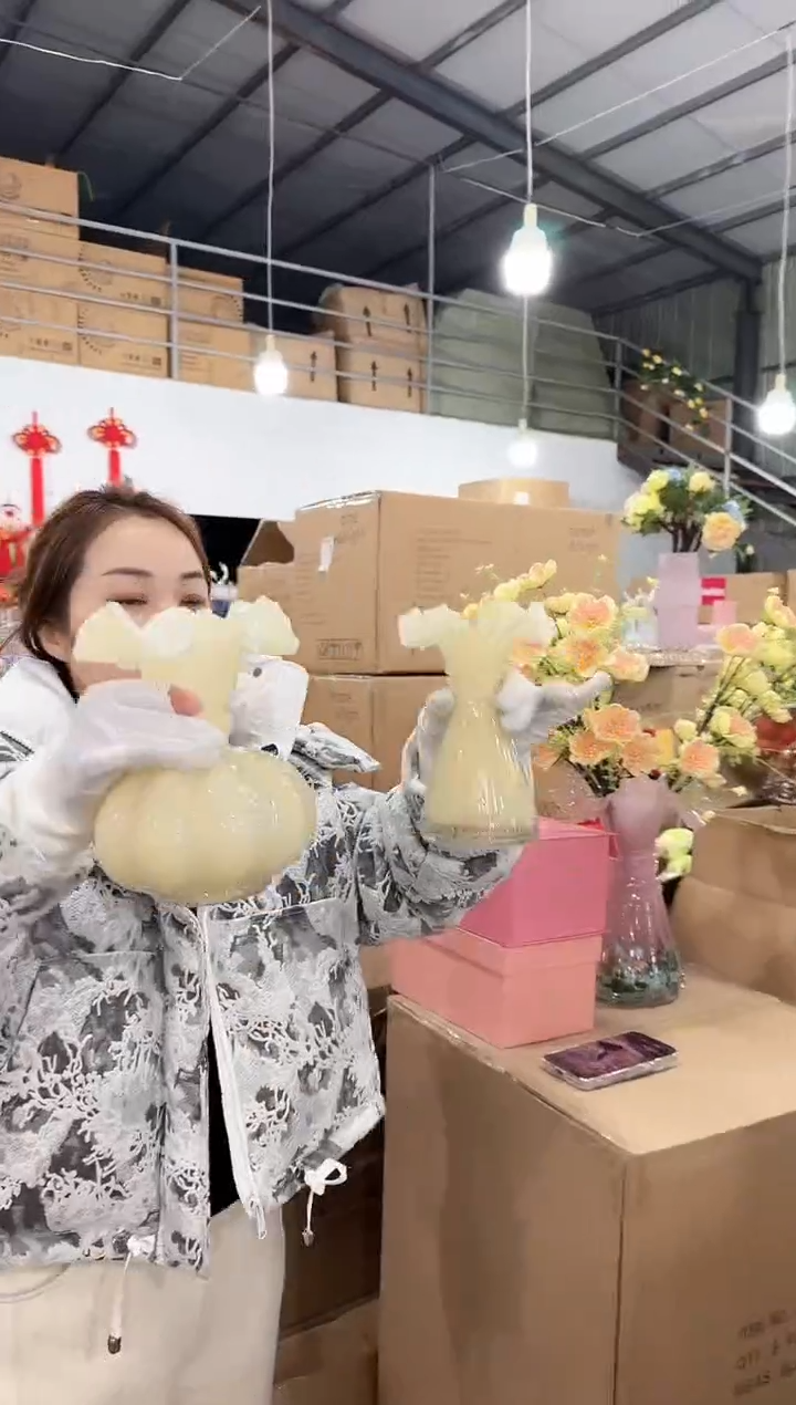 【闪购商品】无铅玻璃悠悠T-花器-67早一对