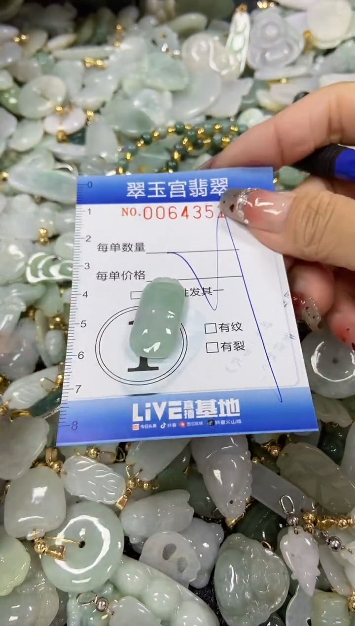 【闪购商品】翡翠颈饰未镶嵌闪购商品0064351