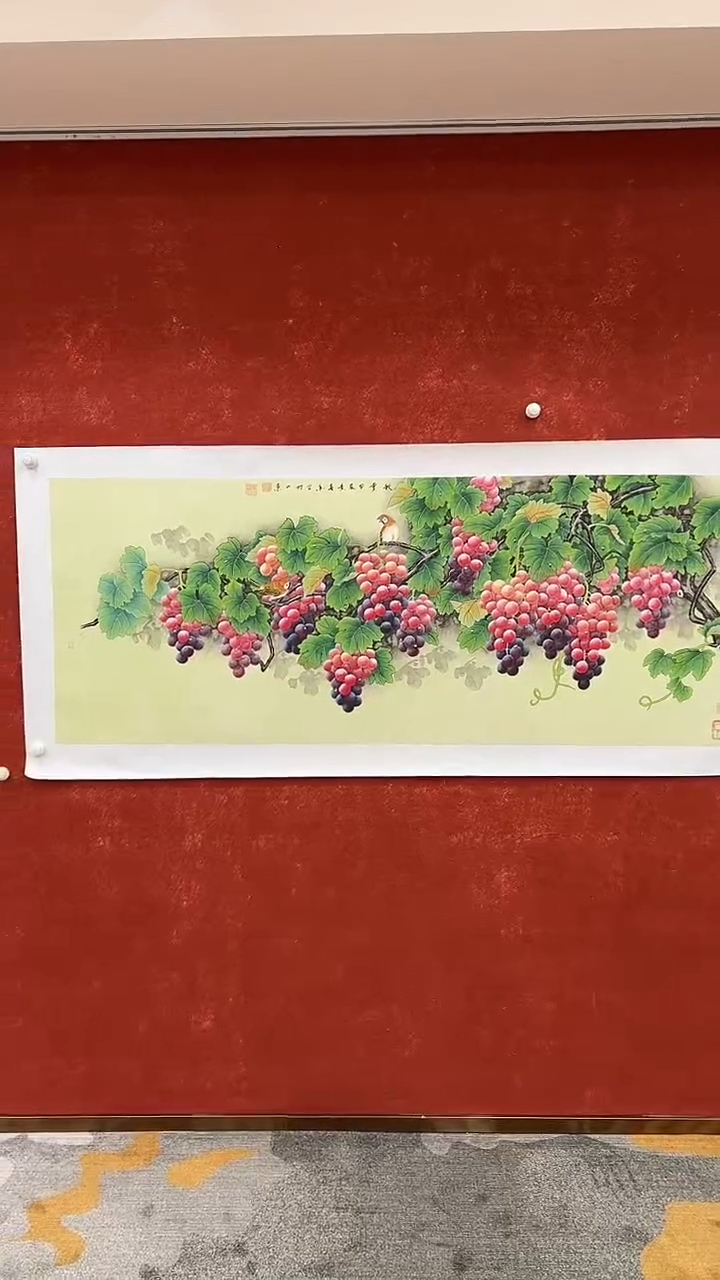 【闪购商品】国画3.5-国检1-黄春香-六尺-052