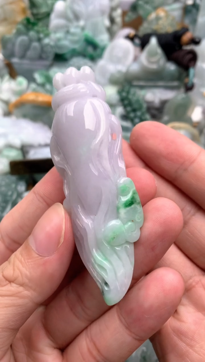 吊坠(不含链)未镶嵌翡翠1