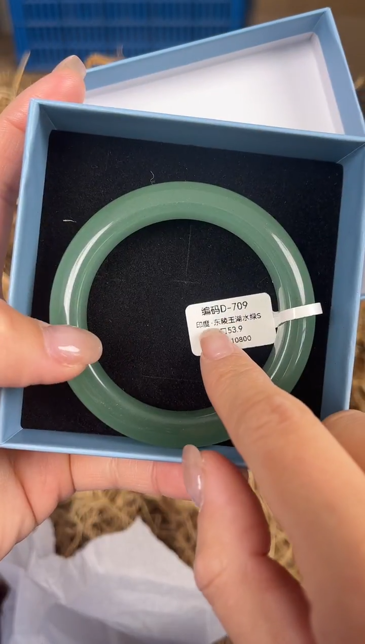 未镶嵌手镯石英质玉编码D709