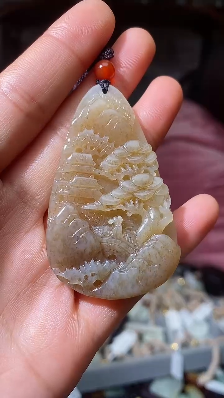 【闪购商品】和田玉挂件未镶嵌1