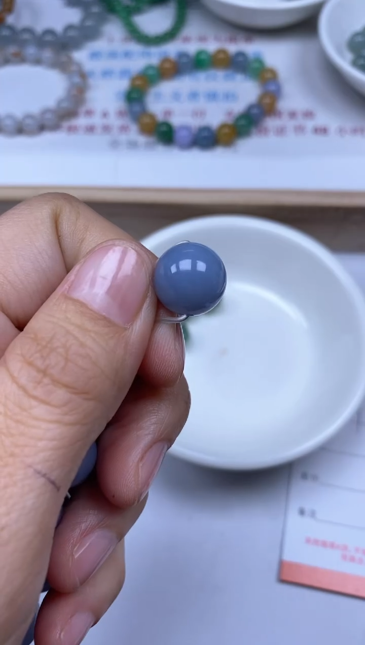 【闪购商品】翡翠颈饰未镶嵌雪欣散珠定制diy