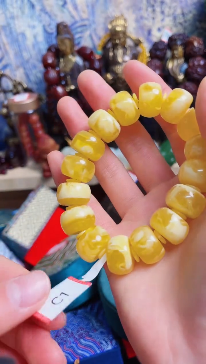 【闪购商品】蜜蜡颈饰未镶嵌梦梦精品链接专属c1