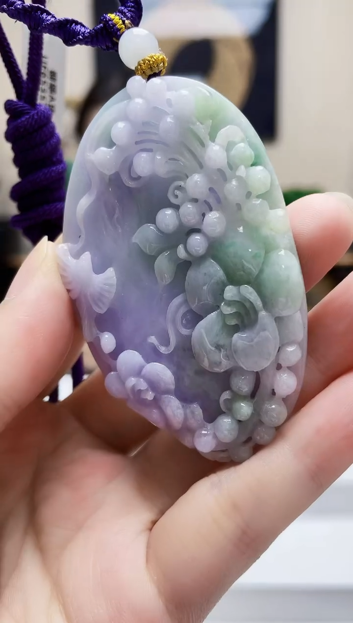 未镶嵌定制翡翠吊坠113