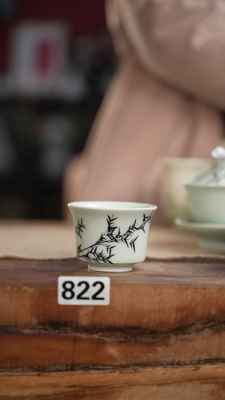 【闪购商品】杯等烟雨陶瓷手作杯822