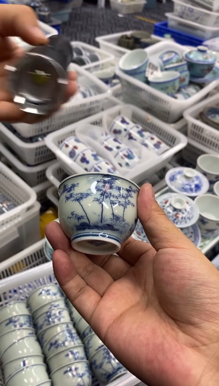 陶瓷景德陶瓷茶具容量约