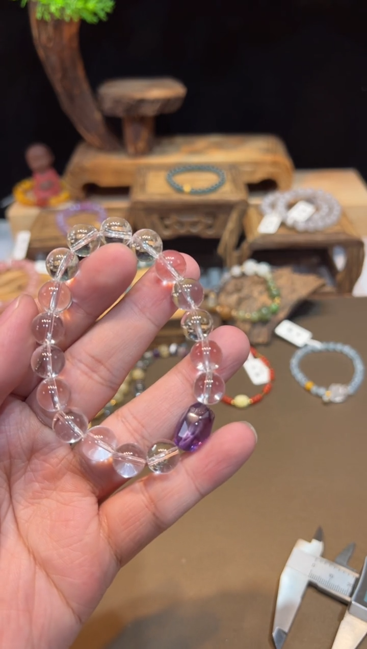 水晶手链未镶嵌手饰@@C2453