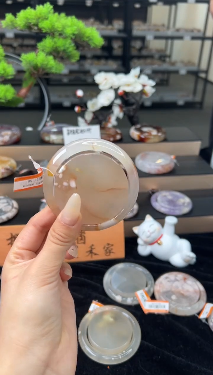 【闪购商品】石英质玉手镯未镶嵌58圈口（赠送镯心）21247