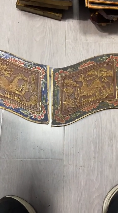 【闪购商品】香榧木2个孤品木雕50