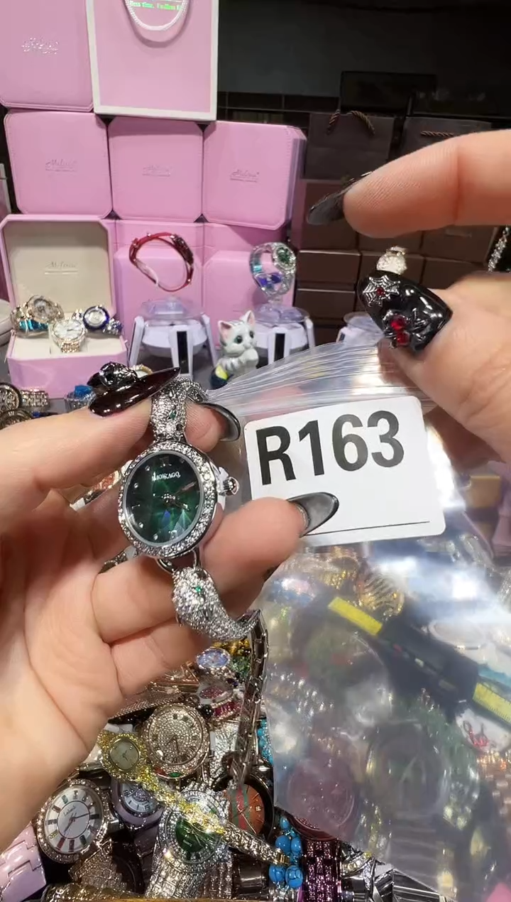 石英机芯不锈钢不锈钢直播定闪专用