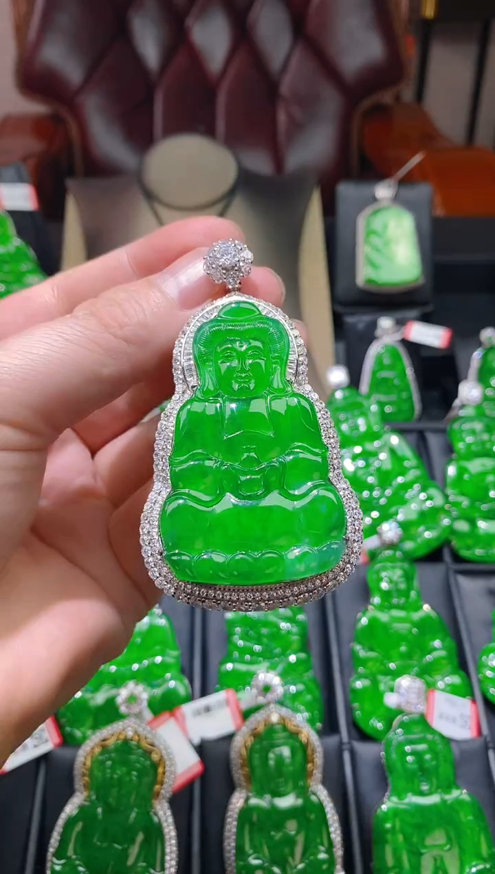 【闪购商品】翡翠颈饰未镶嵌A08 翡翠