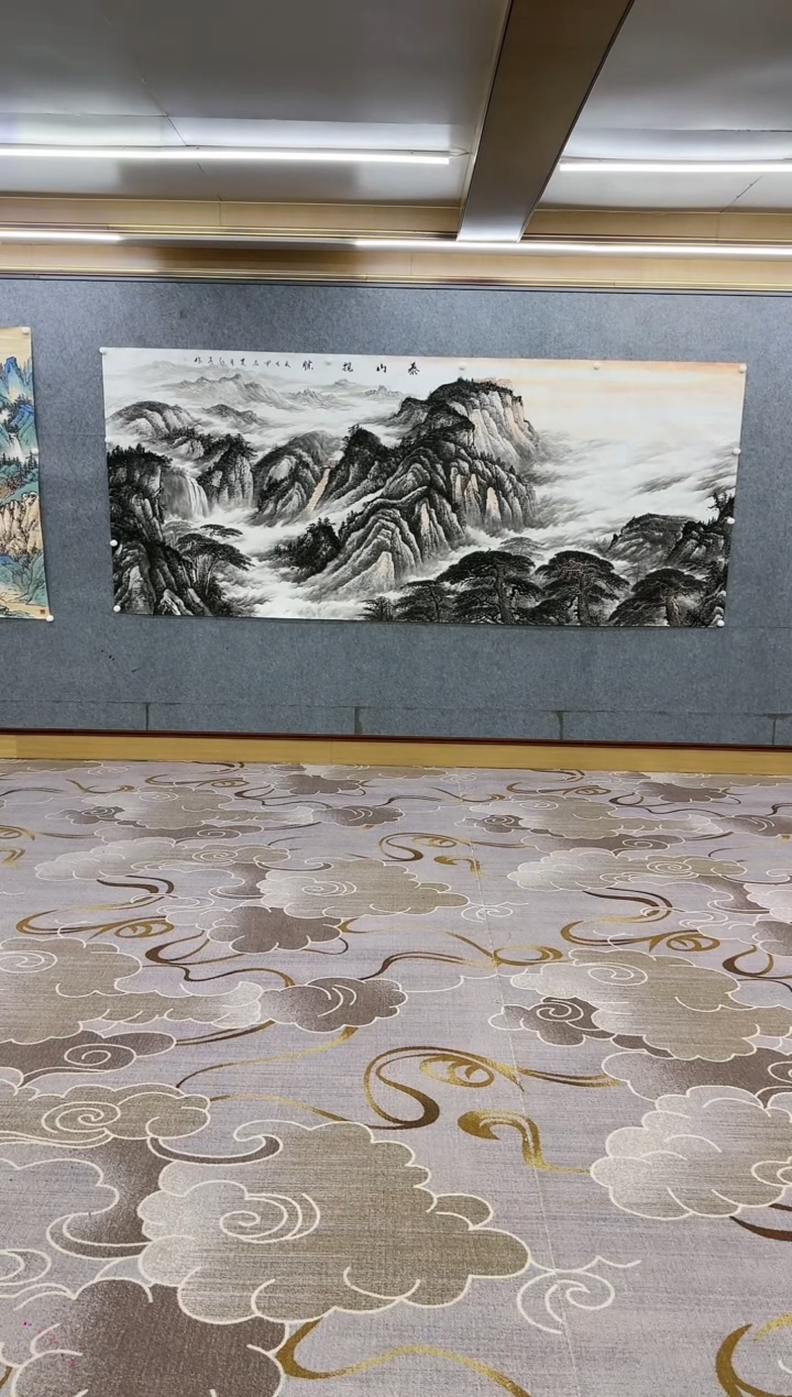 绘画Y-王红兵-大丈二-山水画