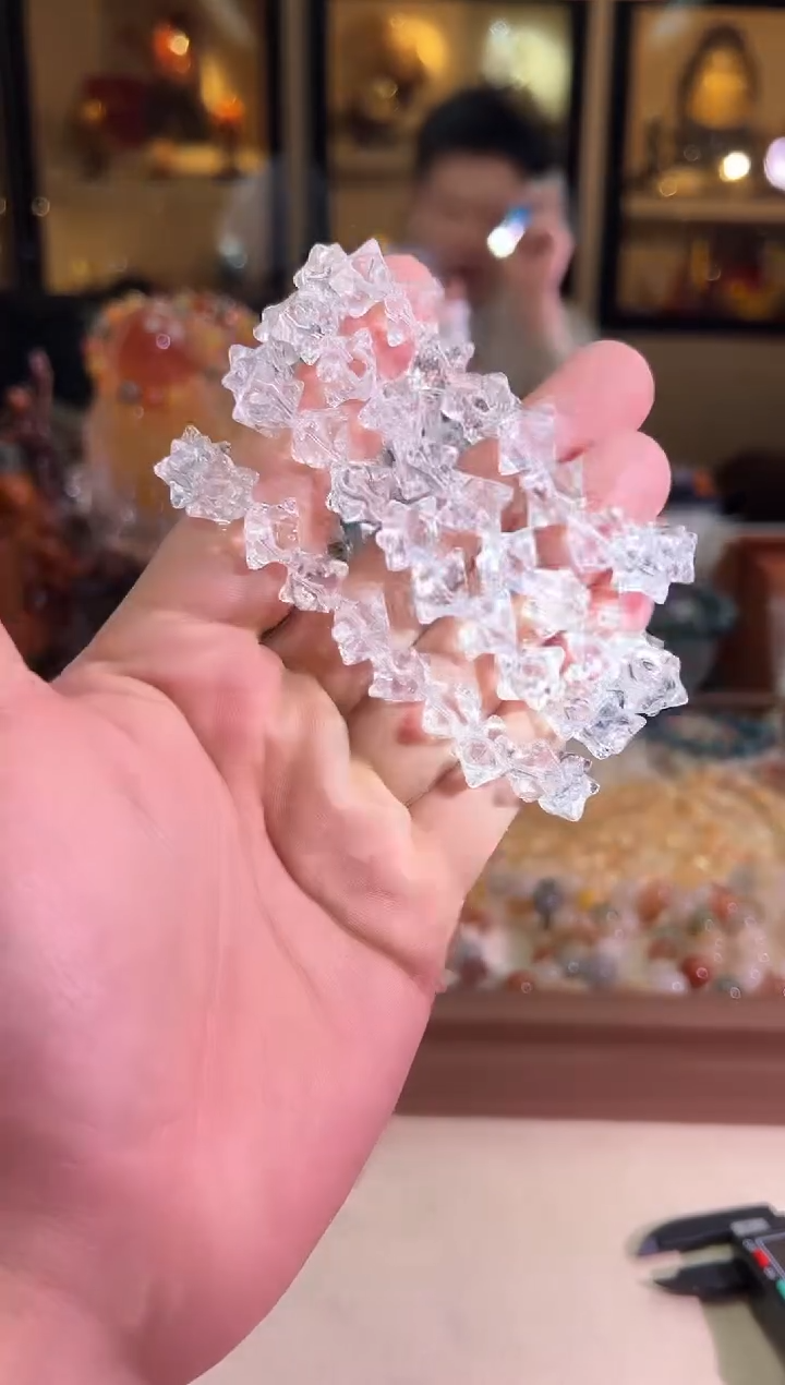 未镶嵌手链水晶梅尔卡巴白水（多样性发一）