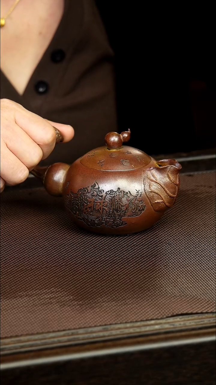 茶杯紫砂原矿紫砂茶具