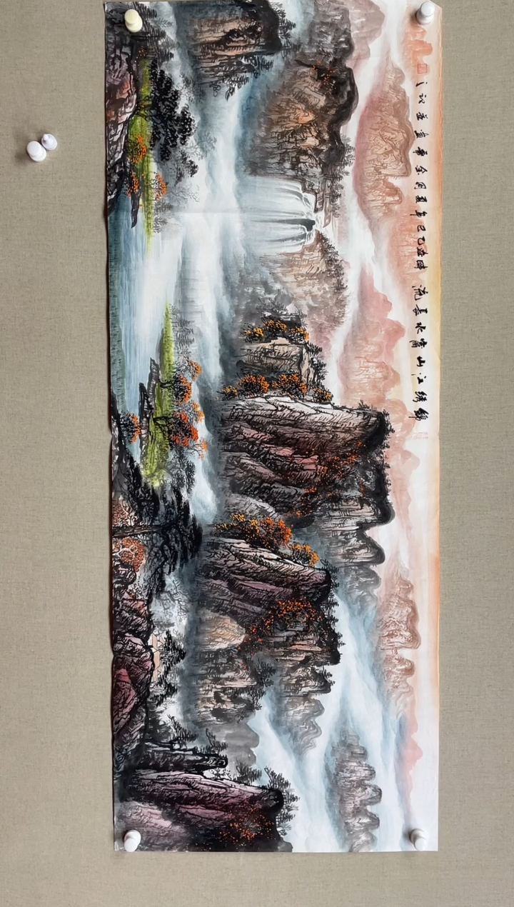国画180*68 李金华李金华李金华李金华李金华