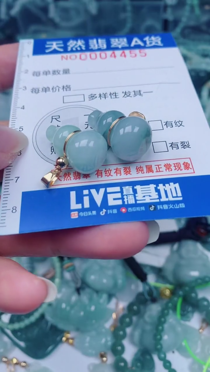 颈饰未镶嵌翡翠00004455