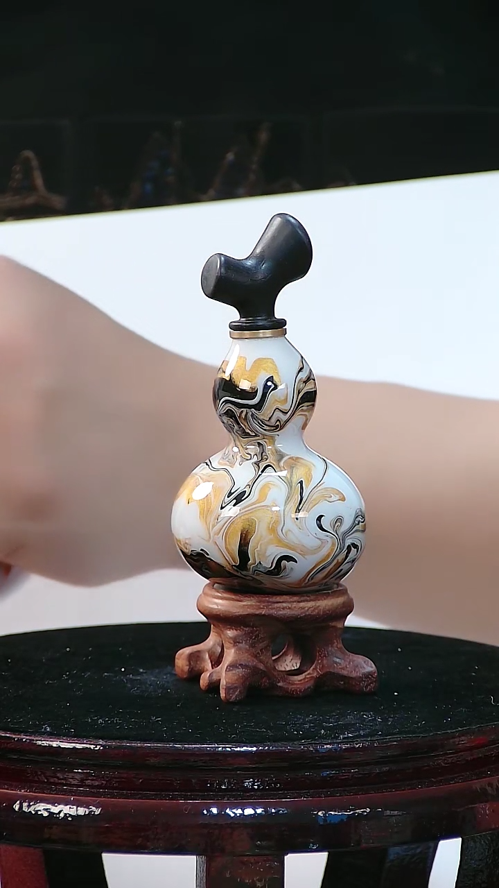 藤扶**星葫芦把件395