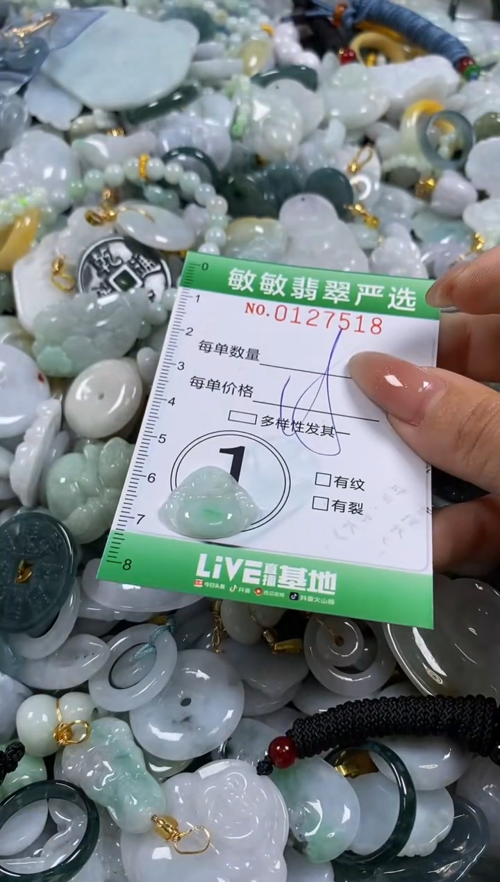 【闪购商品】翡翠颈饰未镶嵌闪购0127518