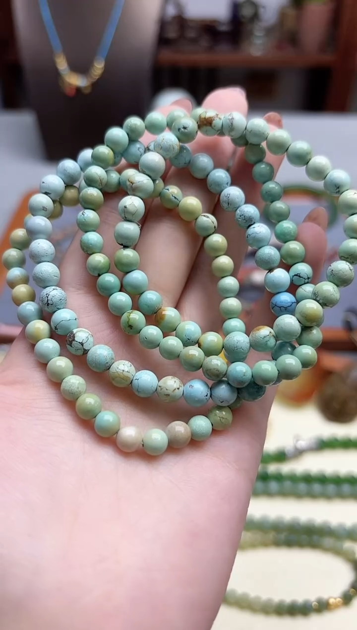 未镶嵌绿松石挂件松石手串GZS多样性发其一