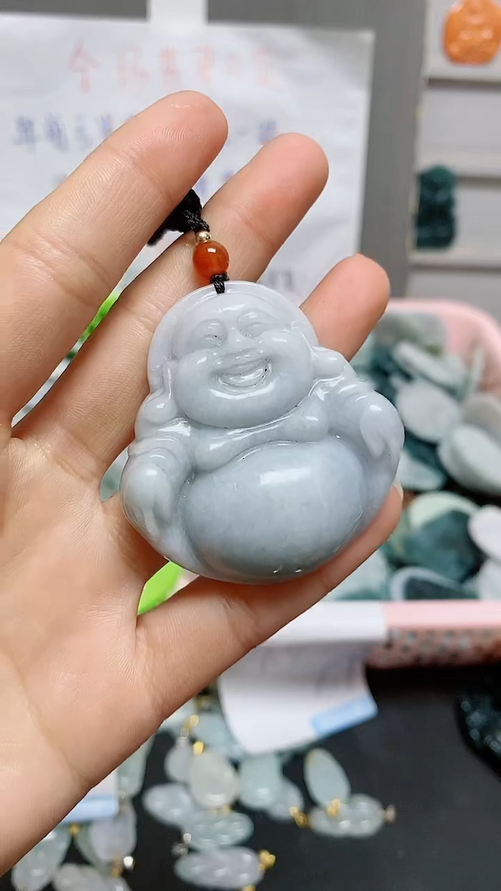 【闪购商品】翡翠颈饰未镶嵌天然翡翠A货