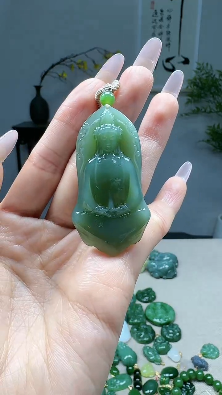 未镶嵌和田玉挂件1