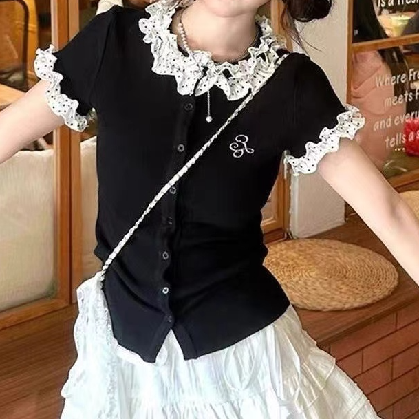 2025夏季新款网红针织百搭韩版ins日系毛衣套装洋气时尚甜美温柔