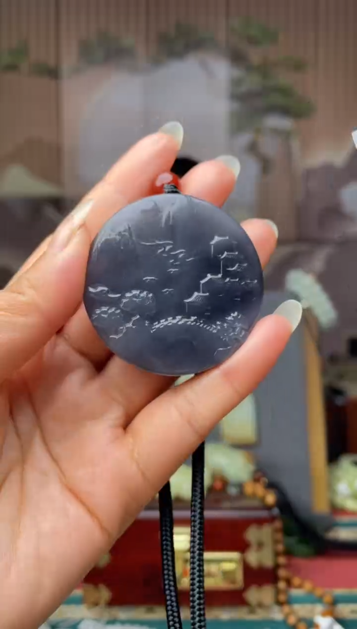 颈饰未镶嵌和田玉拍一发一