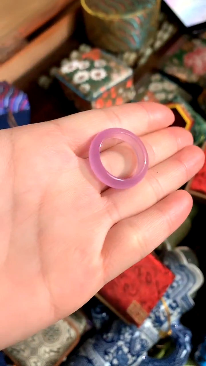 【闪购商品】翡翠戒指未镶嵌德诚精品专属摆件