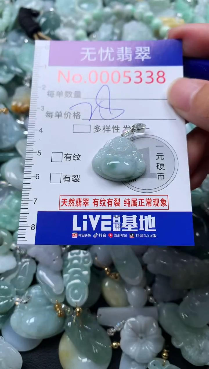 颈饰未镶嵌翡翠5338