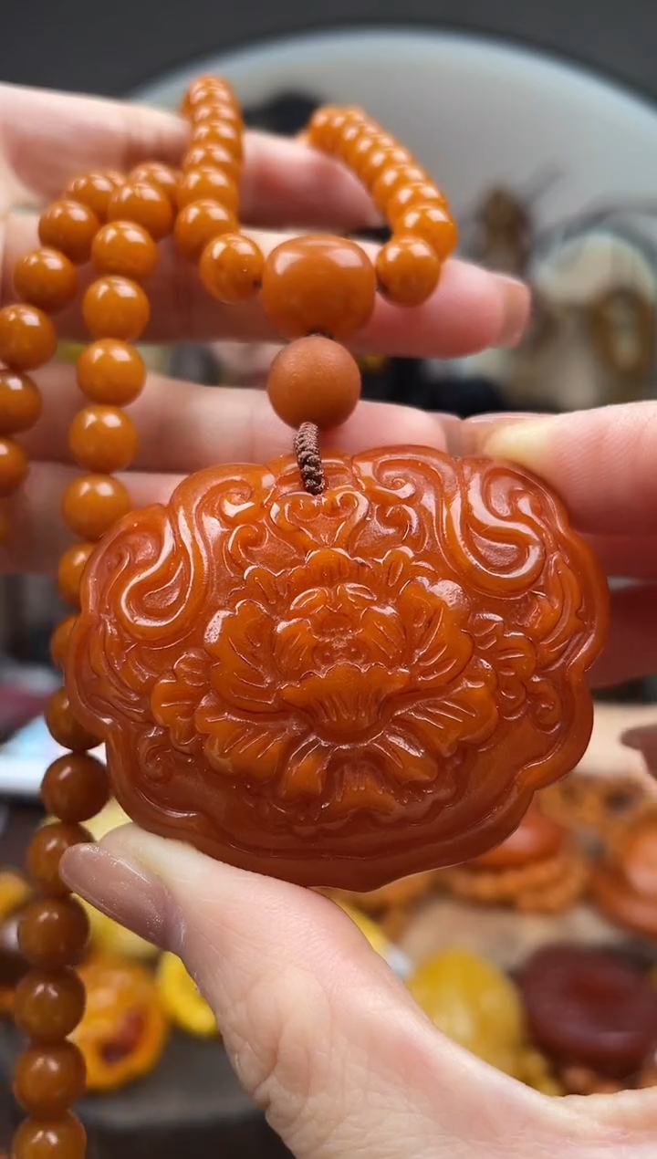 【闪购商品】琥珀裸石未镶嵌首饰 假1赔4 （多样性发货1件