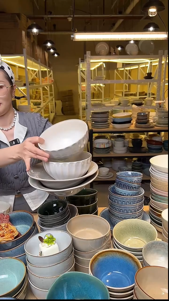 瓷230外贸尾货窑变釉下彩默认微瑕