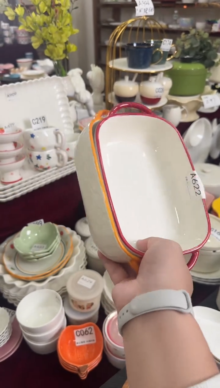 摆件陶A622-2个   仓库微瑕陶瓷清仓福利