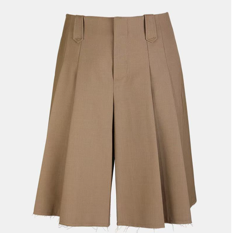 Bahati 早春系列百褶裙裤立体褶量高腰A字裙