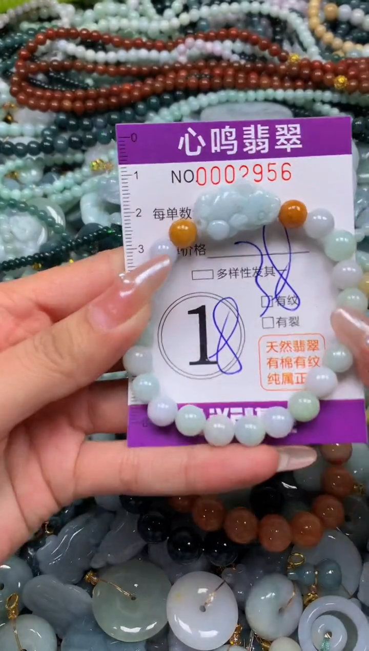 颈饰未镶嵌翡翠闪购002956