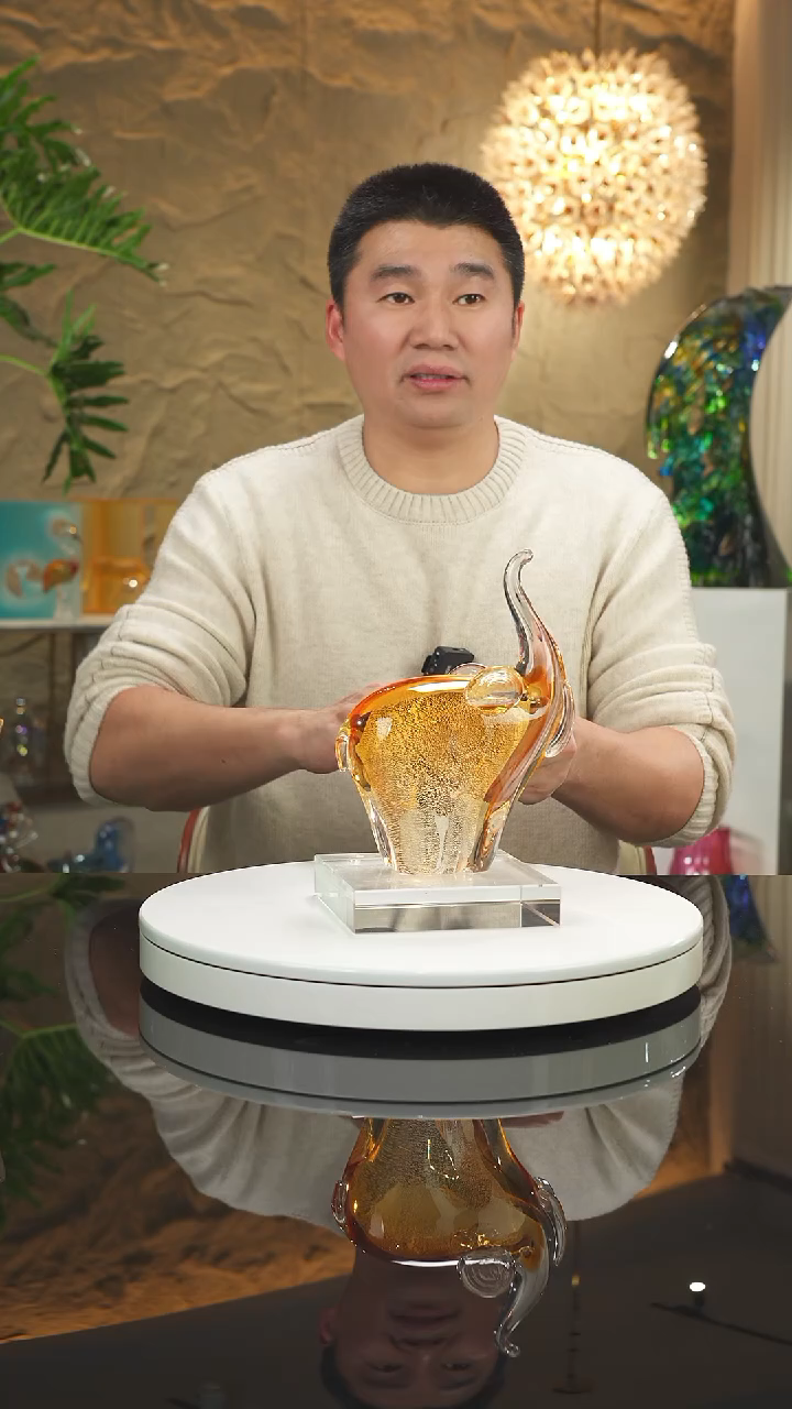 【闪购商品】摆件设计款大象摆件小号