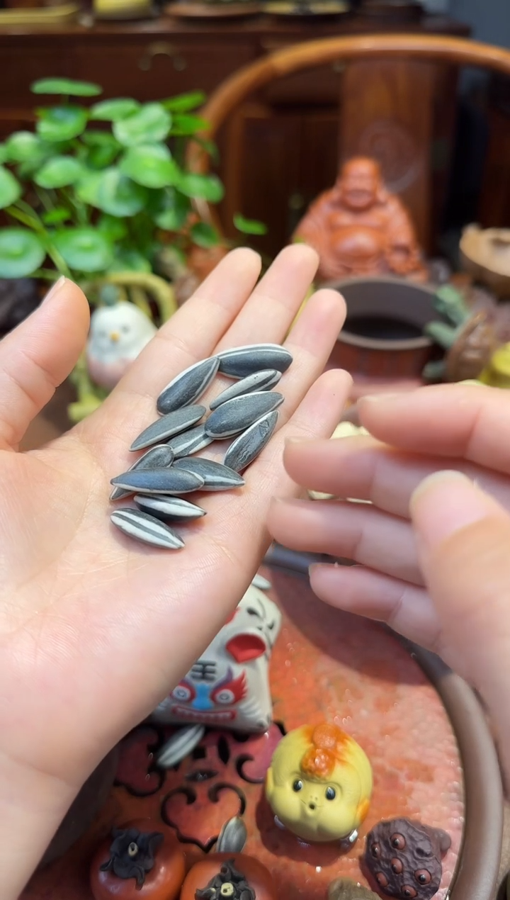 紫砂茶宠紫砂瓜子10个