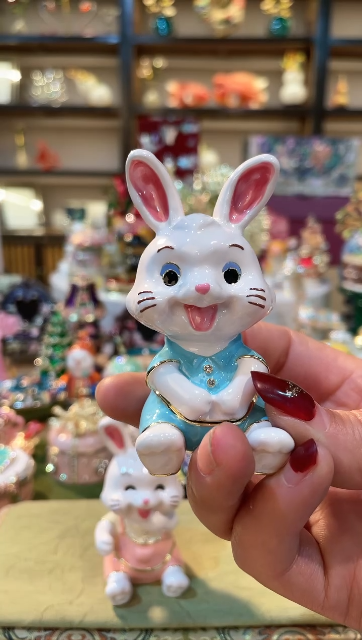 【闪购商品】精致珐琅彩首饰盒