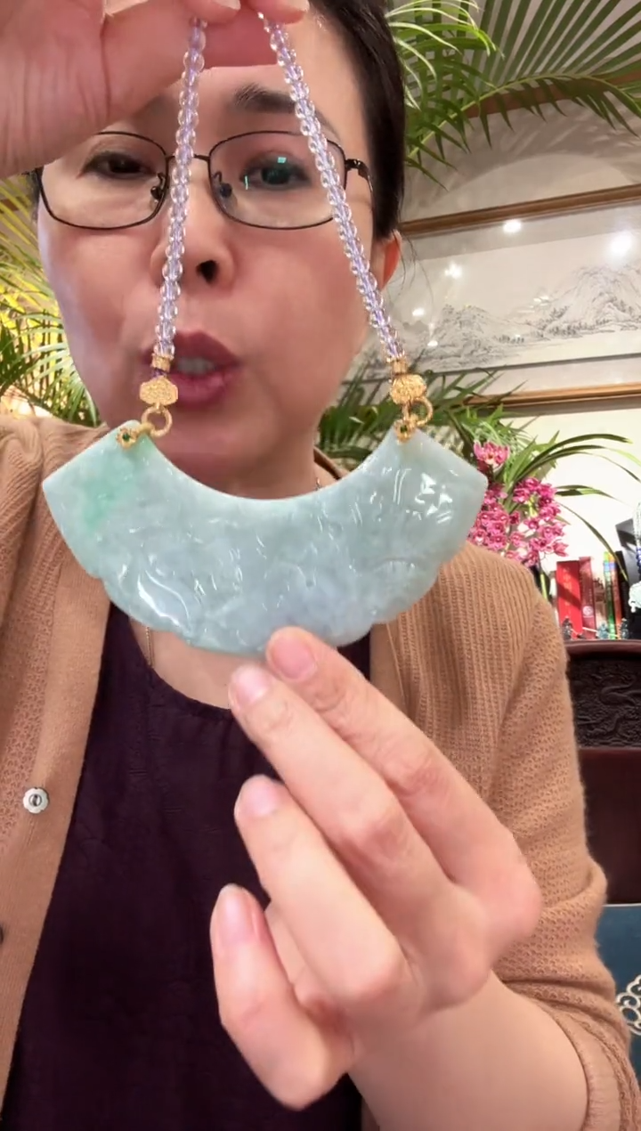 【闪购商品】翡翠颈饰未镶嵌国风