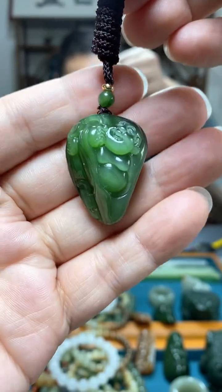 【闪购商品】和田玉挂件未镶嵌32