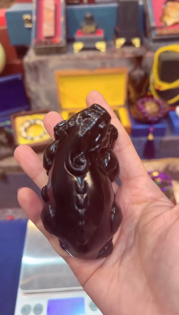 【闪购商品】黑羊脂  貔貅   墨