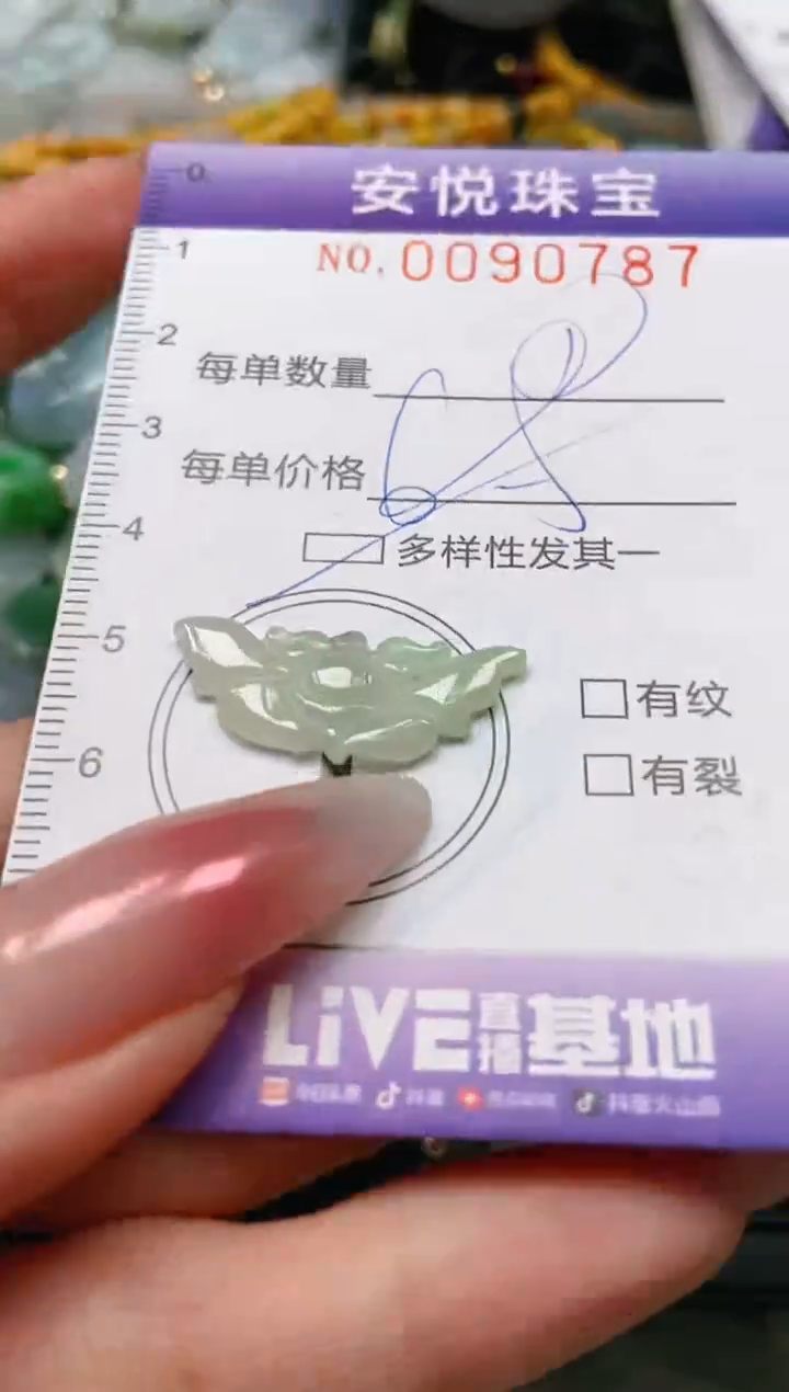 【闪购商品】翡翠颈饰未镶嵌闪购0090787多样性发其一