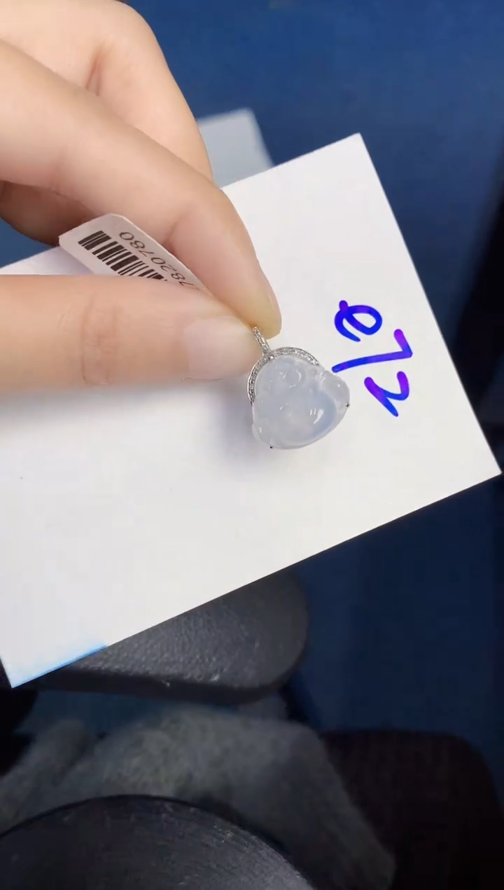 【闪购商品】翡翠颈饰18K金镶嵌000000000