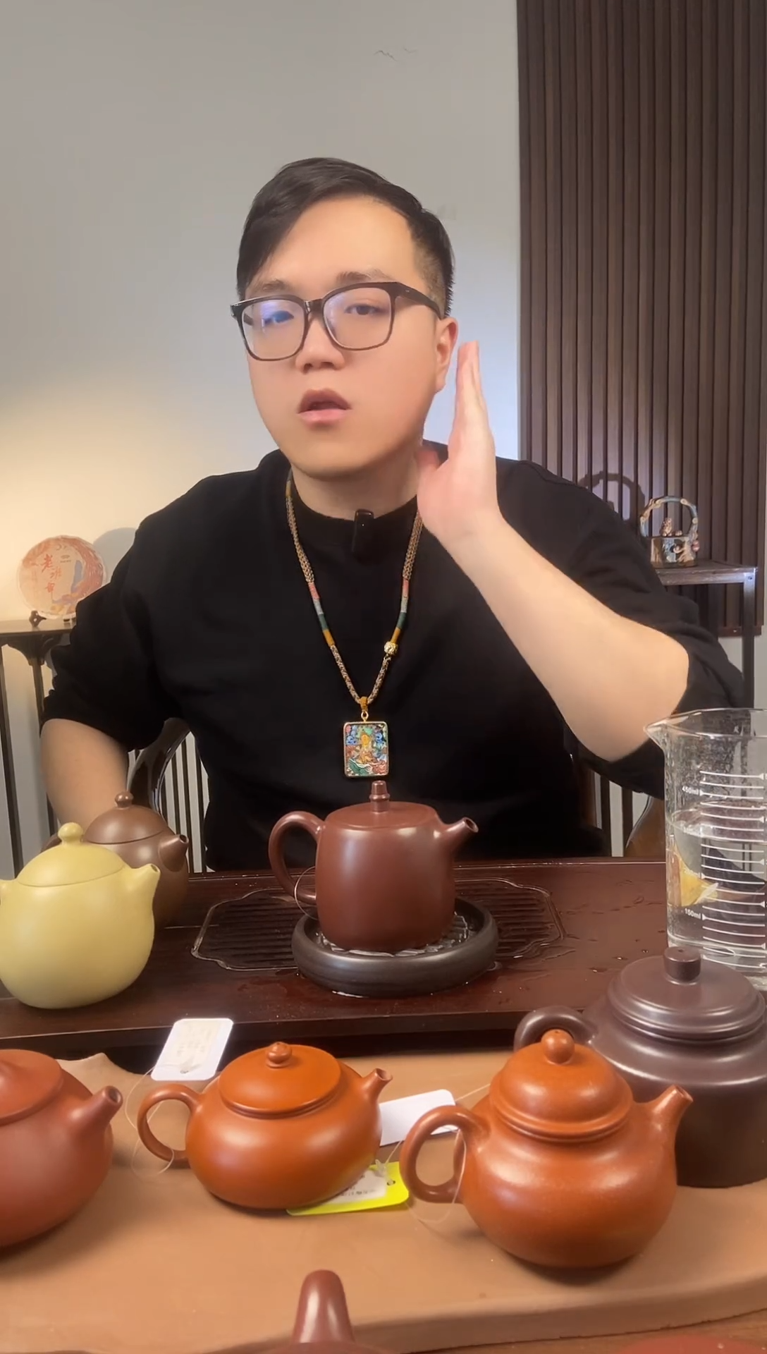 【闪购商品】紫砂茶壶光器汉铎 100目紫朱泥 徐峰